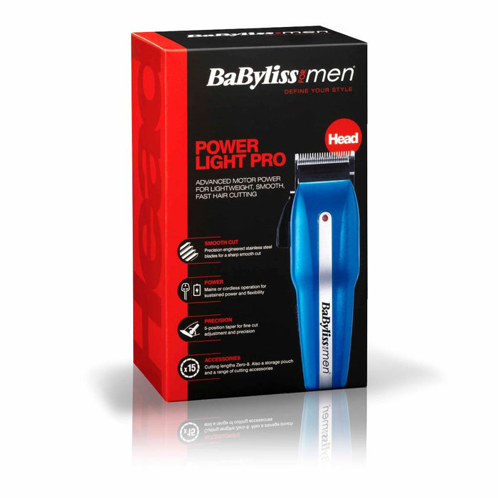 BaByliss 7498CU Cordless Hair Clipper Power Light Pro