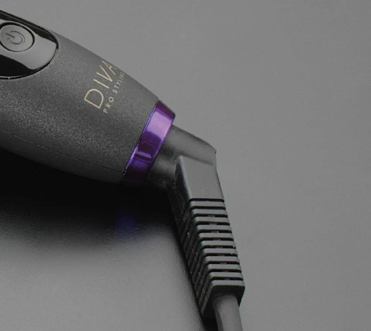 Diva Pro Digital Hair Curling Wand 3 Metre Salon Cable