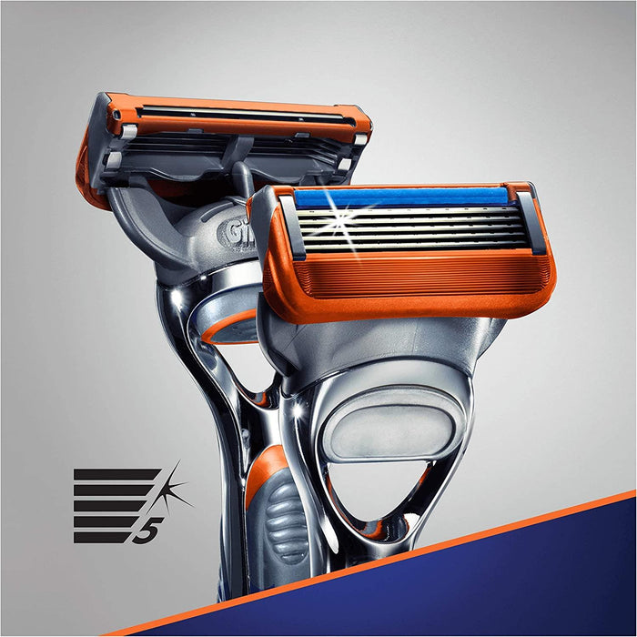 Gillette Fusion 5 Power Razor For Men With Precision Trimmer & Auto Shut Off