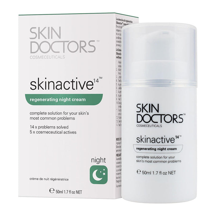 Skin Doctors Skinactive14 Regenerating Night Cream Anti-Ageing Skin Renewal 50ml