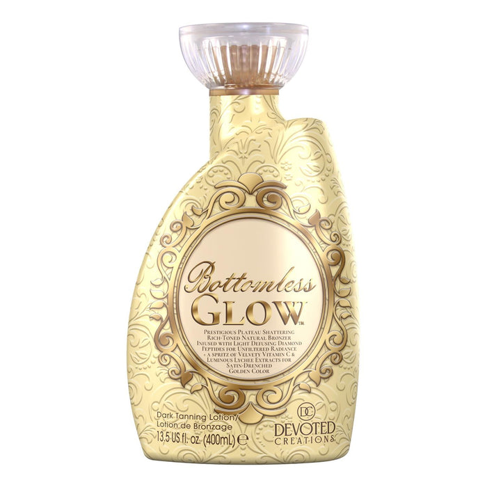 Devoted Creations Bottomless Glow – DHA-Free Luxury Bronzer for Radiant Glass Skin Glow