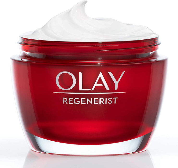Olay Regenerist Moisturiser 3 Point Cream Exfoliates Smoothe & Revitalise 50ml