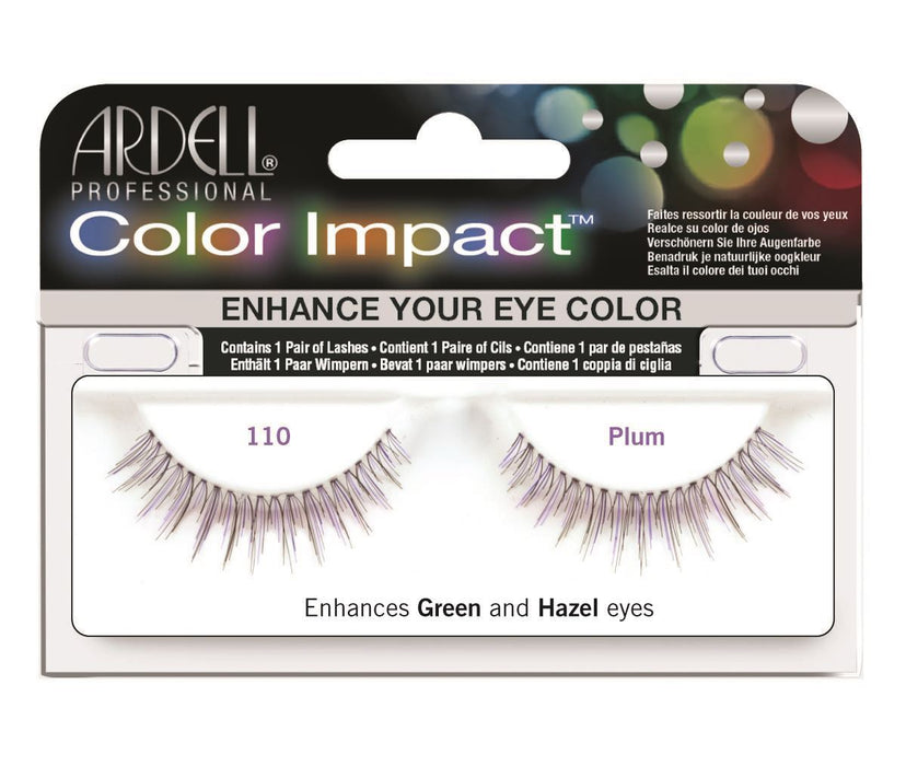 Ardell Color Impact Demi Wispies Plum Eye Lashes