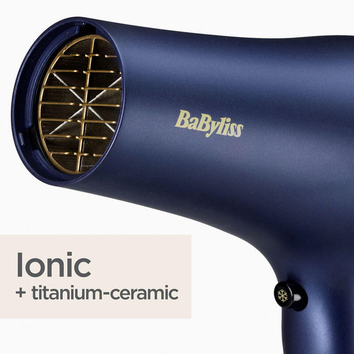 BaByliss Midnight Luxe 2300 Hair Dryer Ionic Fast Dry Hair Styling Tool