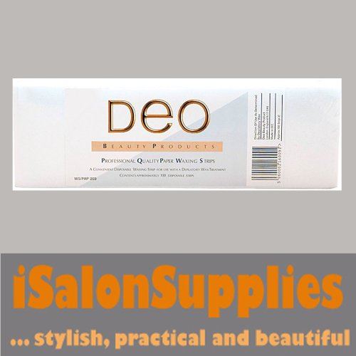 DEO Professional High Quality Stronger Strips for Waxing - Paper - Pack of 50