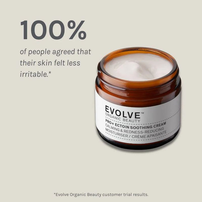 Evolve Organic Beauty Pro+ Ectoin Soothing Cream Nourishing Moisturiser 60ml