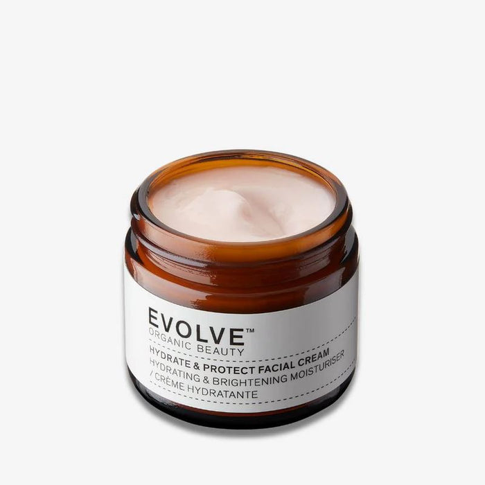 Evolve Organic Beauty Hydrate & Protect Facial Cream Moisturiser 60ml
