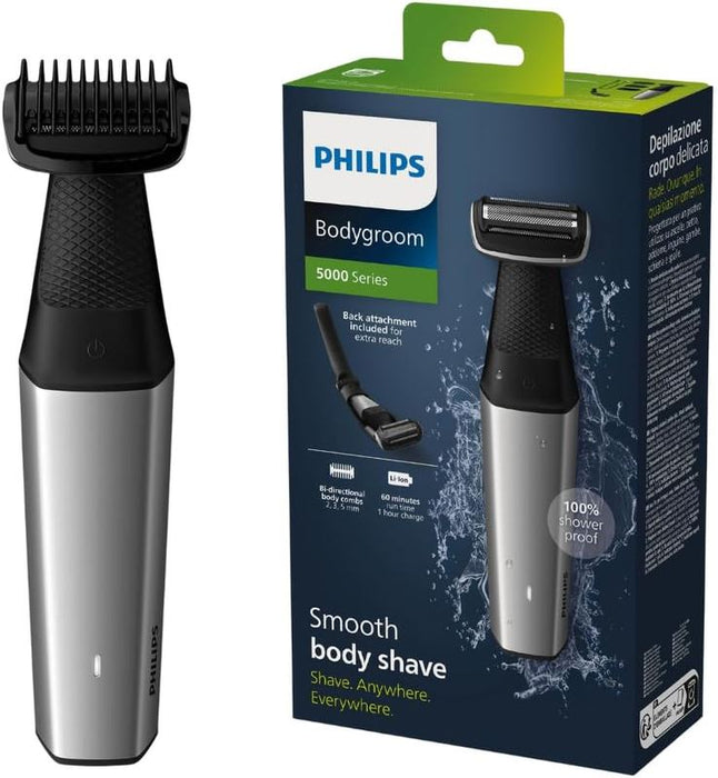 Philips Bodygroom Series 5000 Full Body Extended Length Waterproof Design