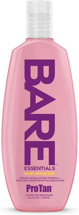 Pro Tan Bare Essentials Dark Bronzer – Deep Bronzing Tanning Lotion - 250ml