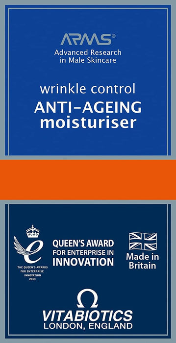 VITABIOTICS WELLMAN SKIN ANTI-AGEING MOISTURISER 50 ML 3for2