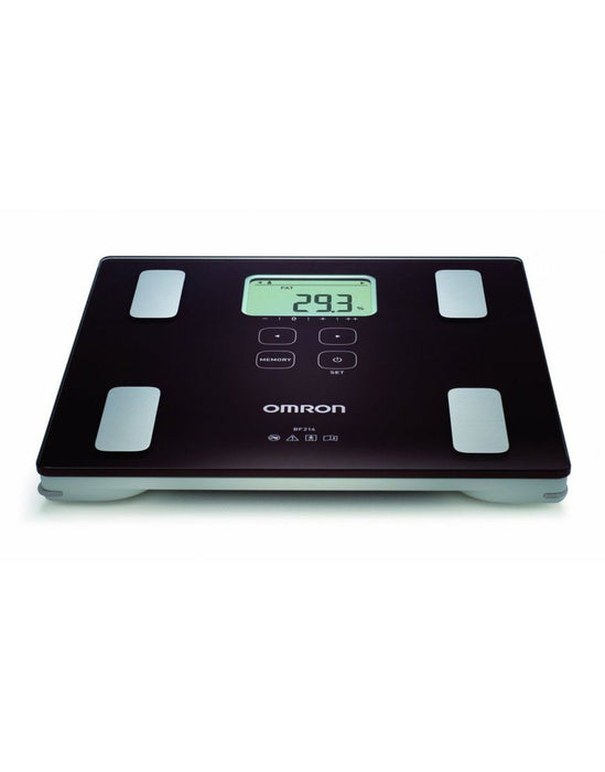 Omron BF214 Digital Weighing Scales With Body Fat Monitor And BMI Setting
