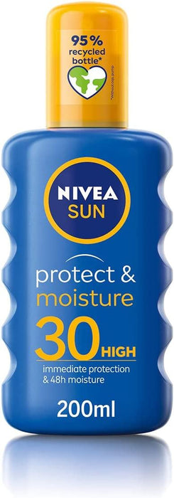 Nivea Sun Protect & Moisture Sunscreen Spray SPF30 - 200ml