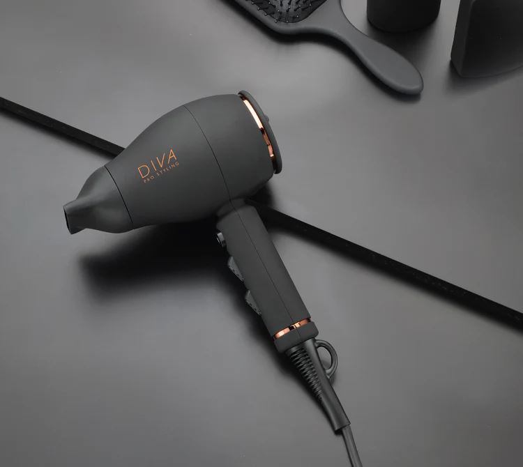 Diva Pro Intenso 4000 Compact Hair Dryer Lightweight 2000W