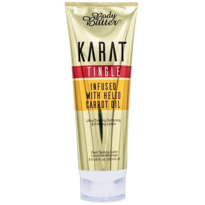Body Butter Karat Tingle Tanning Lotion Infused With Carrot Oil- 251ml