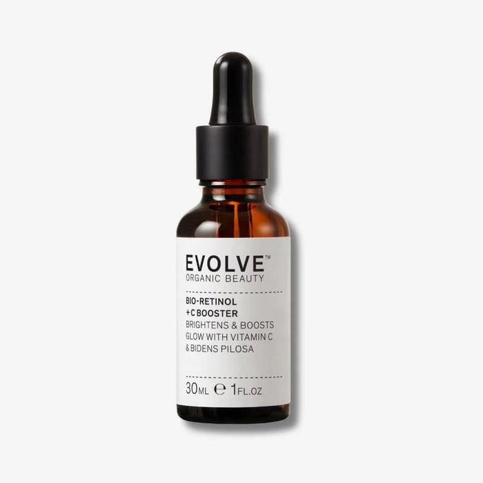 Evolve Beauty Organic Bio-Retinol C Skin Booster Brightening Facial Oil 30ml