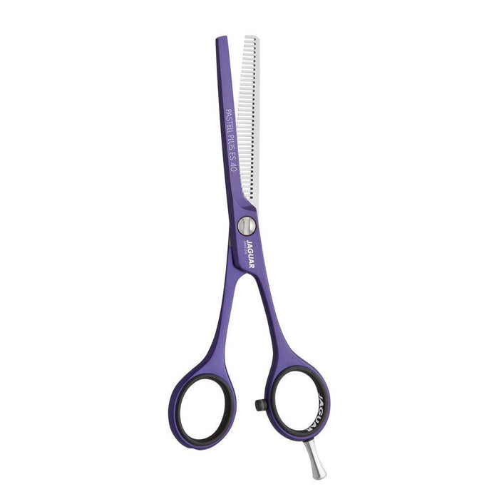 Jaguar Pastell Hairdressing 5" thinning Scissors - Coated Viola