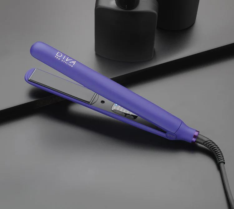 Diva Pro Digital Hair Styler Ergonomic Design - Violet