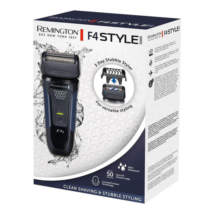Remington Mens F4 Foil Shaver Cordless Waterproof Sensitive Skin Styling Trimmer