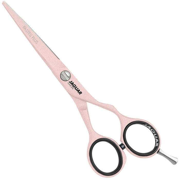 Jaguar Pastel Plus Rose 5.5" Offset Hairdressing Sicssors - Pink