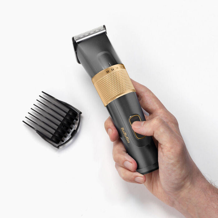 BaByliss Graphite Precision Hair Clipper E987U - Cord/Cordless Hair Trimmer