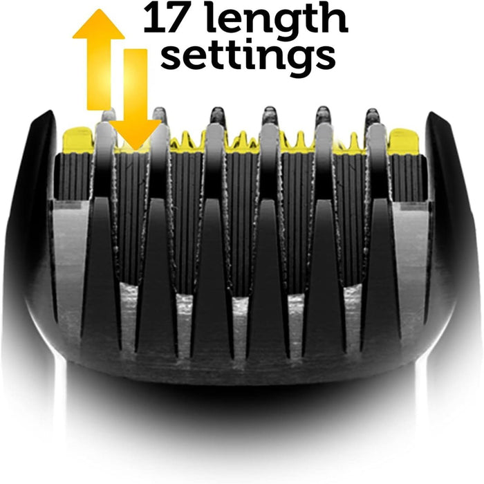 Remington Hair Beard Trimmer MB5000 Titanium Blades Precision Lengths