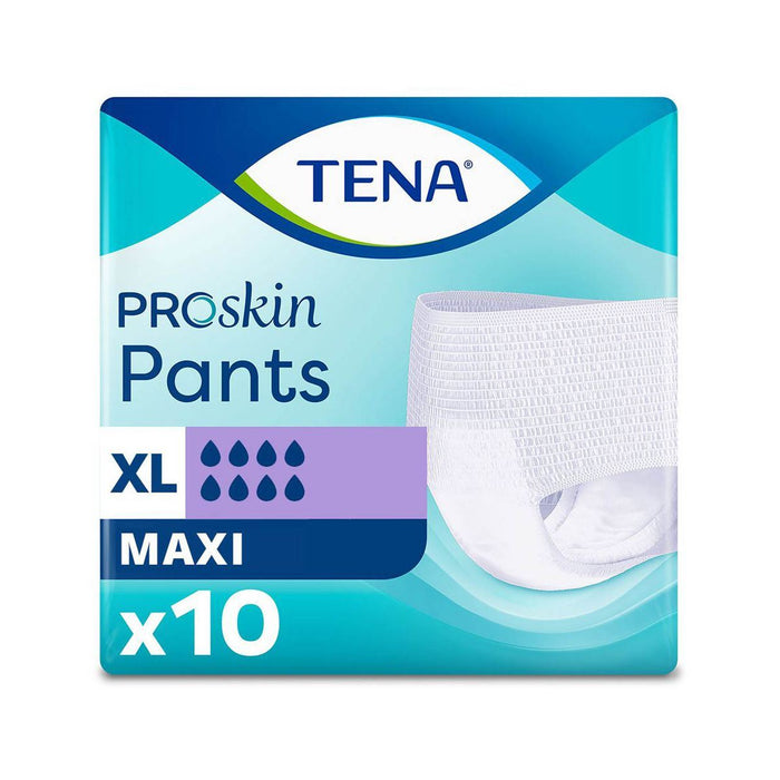 Tena Unisex Pants Maxi XL Incontinence Pads - Pack of 10