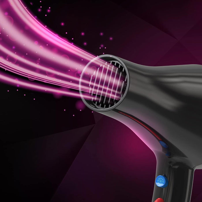 Wahl ZY141 Ionic Style Hair Dryer Powerful 2200W Ionic Blow Dryer with Nozzle