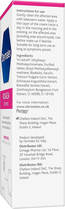 Dermalex Rosacea Treatment Clinically Proven to Treat Rosacea Symptoms  30g