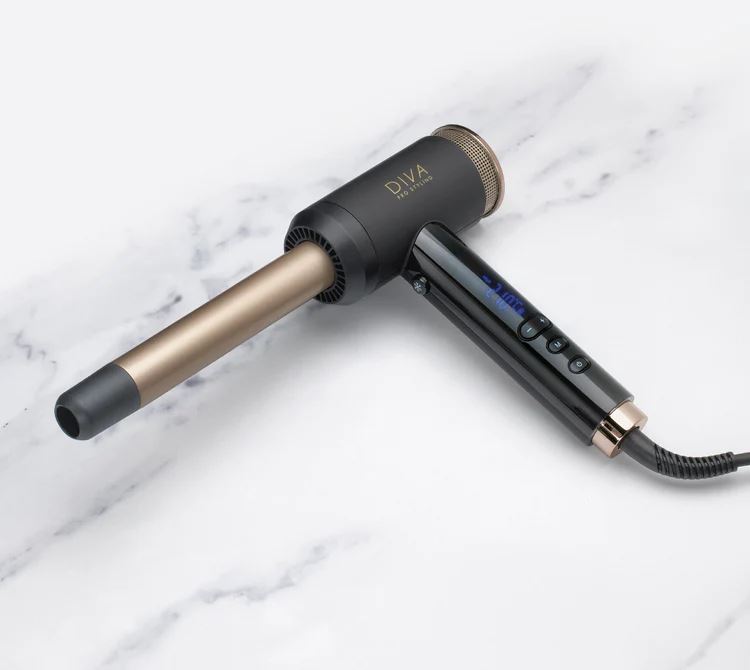 Diva Pro Air Curl Hair Curlers Oil Infused Ceramic Barrel