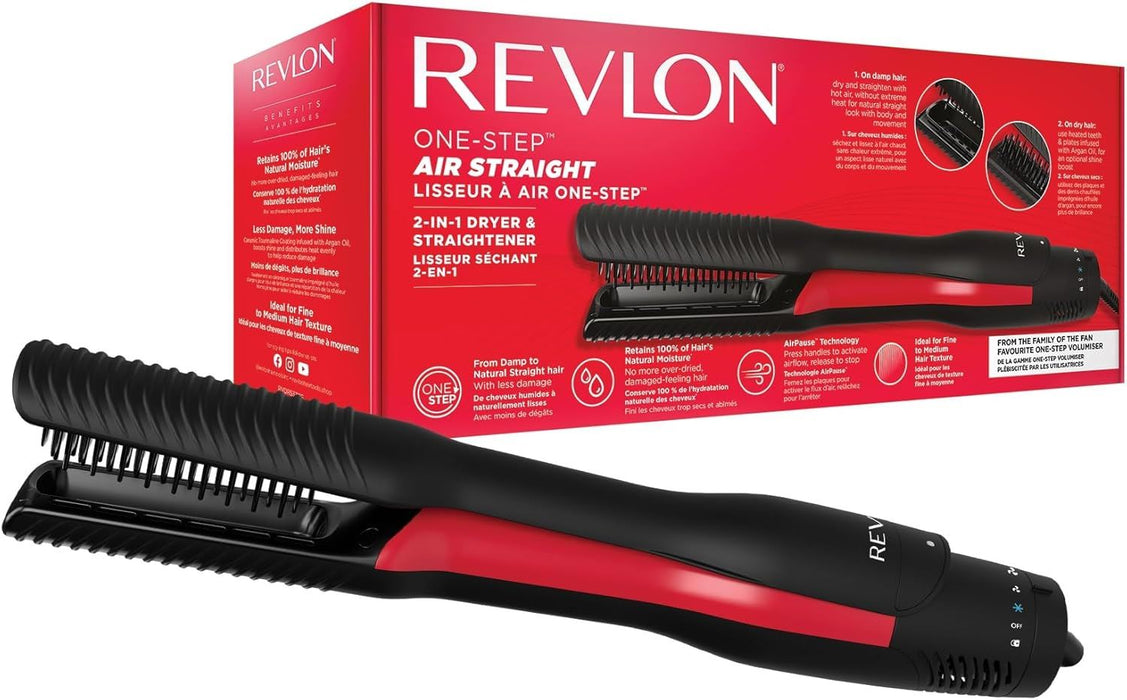 Revlon RVDR5330UK Hair One Step Straightener – Dryer & Styler Air Straight