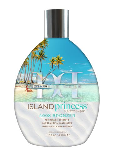 Tan Incorporated Double Dark Island Princess Bronzer Sun Tanning Lotion - 400ml