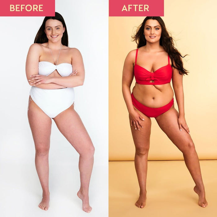 He-Shi Self Tanning Mousse Dark Instant Streak Free Face Body Fake Tan - 150ml