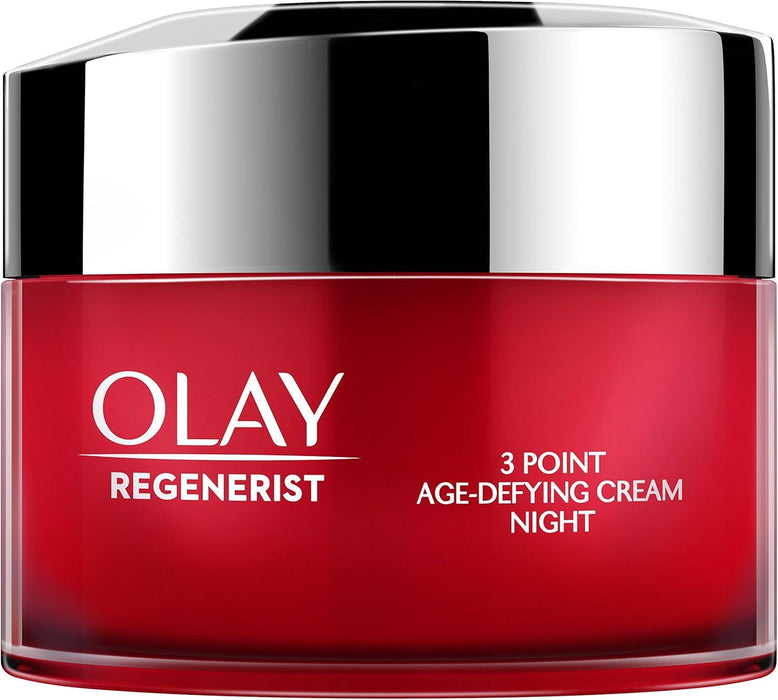 Olay Regenerist Firming Moisturiser 3 Point Treatment Night Cream Anti-Ageing 50ml