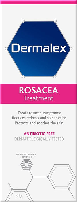 Dermalex Rosacea Treatment Clinically Proven to Treat Rosacea Symptoms  30g