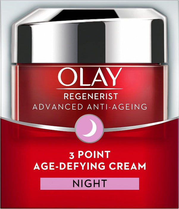 Olay Regenerist Firming Moisturiser 3 Point Treatment Night Cream Anti-Ageing 50ml
