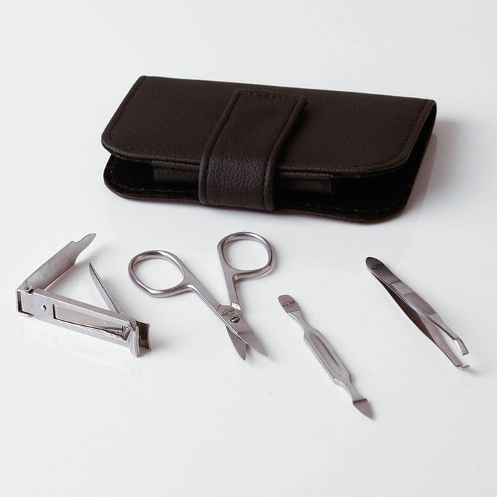 Dark Stag Barber Mens Manicure Set Nail Clipper Tweezer Scissor