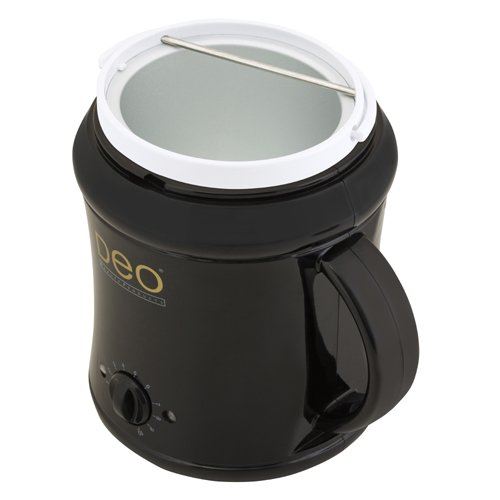 DEO Salon 1000cc Analogue Wax Heater With Inner Bucket - Black