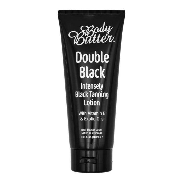 Body Butter Double Black Intensely Black Deep Dark Tanning Lotion - 180ml