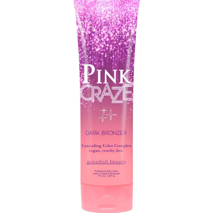 Swedish Beauty Pink Craze Tanning Lotion Colour Complex Dark Bronzer