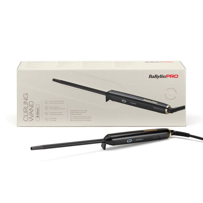 BaByliss PRO 13mm Curling Wand Fast Heat Salon Curling Tool - Muti Voltage