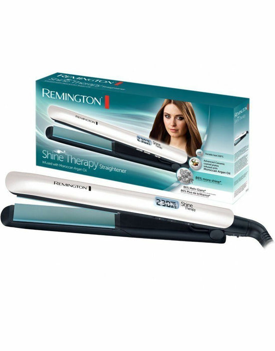 Remington S8500 Hair Straightener Ceramic Shine Therapy Plates