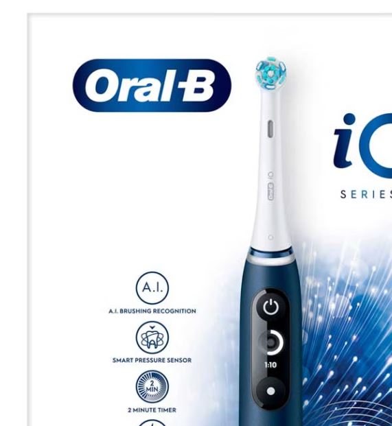 Oral-B iO 7 Electric Toothbrush Advanced Technology