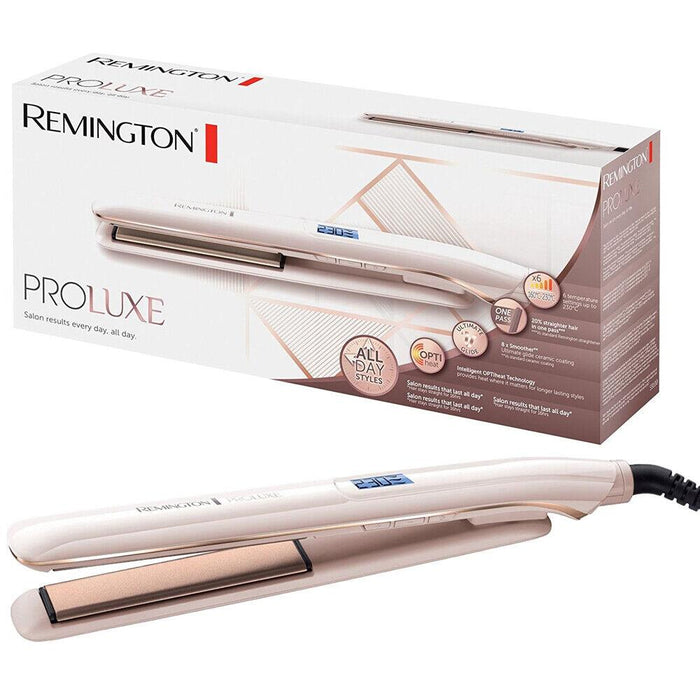 Remington S9100 Hair Straightener Proluxe OPTIheat Technology