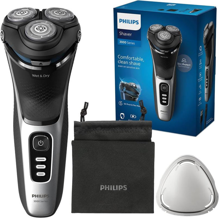 Philips S3241/12 Electric Shaver 5D Pivot & Flex Head With Pop Up Beard Trimmer