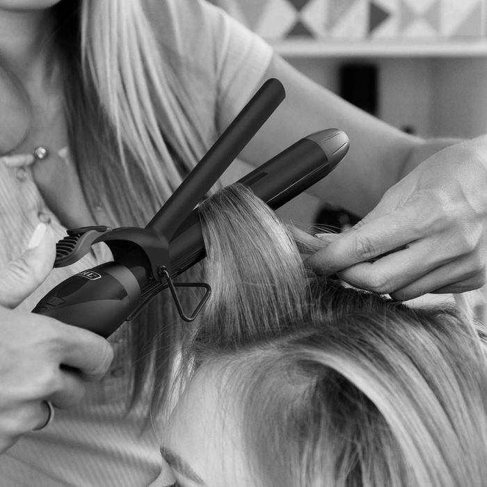 Wahl ZX912 Pro Shine 19mm Curling Tong Ceramic Hair Curler for Defined Curls