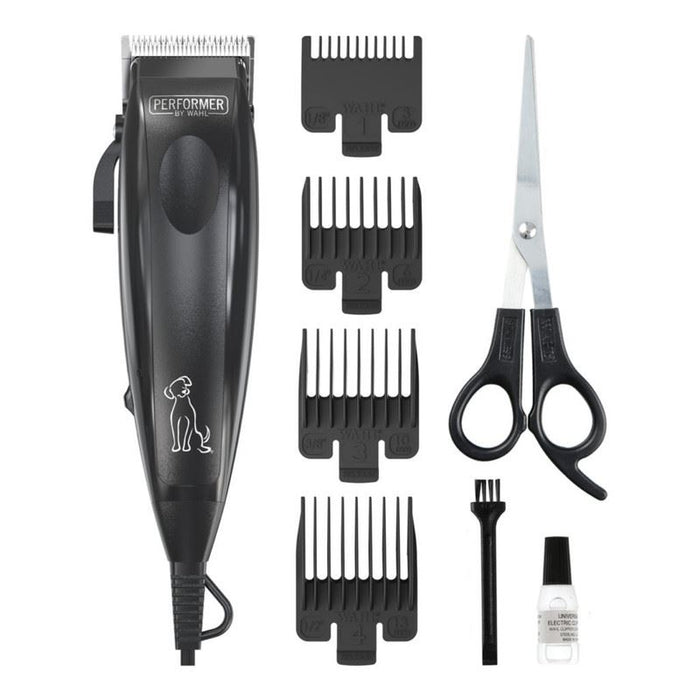 Wahl Performer Corded Pet Clipper Kit Lightweight Low Noise Vibration Grooming Set