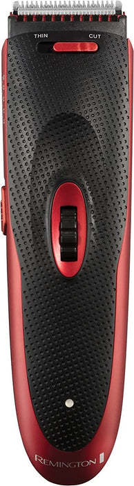 Remington HC905 The Works Hair Clipper And Trimmer Gift Pack - Red