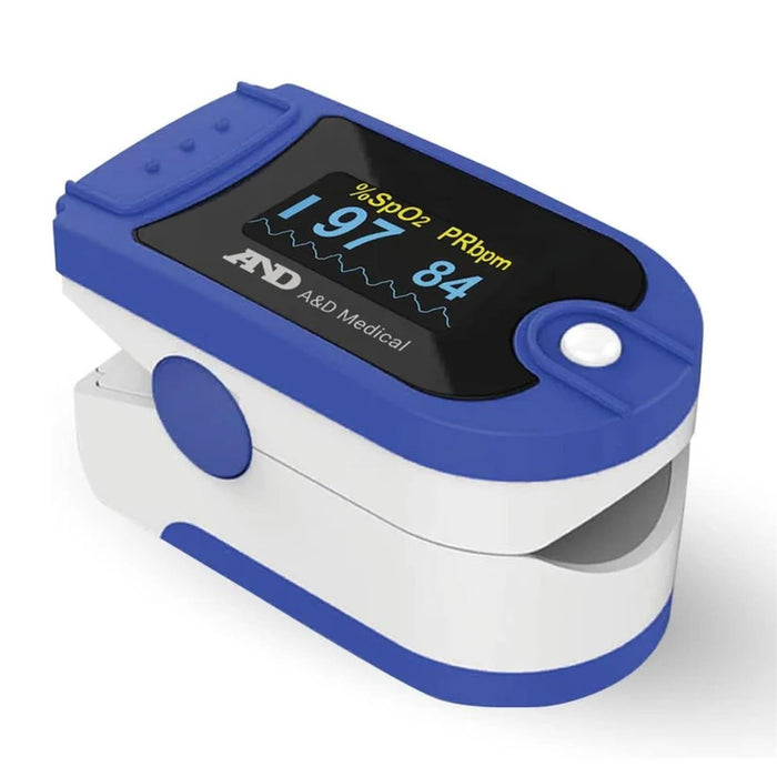A&D UP-200 Pulse Oximeter Fingertip SpO2 Monitor Portable Accurate