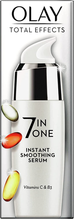 Olay Total Effects 7in1 Anti Ageing Smoothing Serum With Vitamin C & E - 50ml