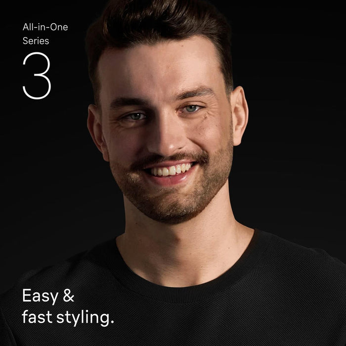 Braun Series 3 AIO3540 All-in-One Trimmer 8-in-1 Beard & Hair Kit